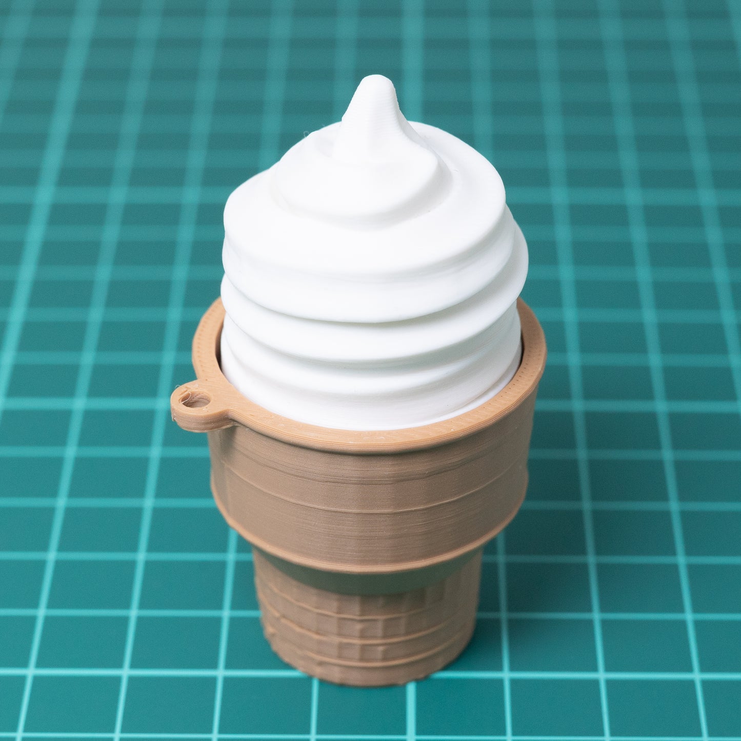 Ice-Cream Clicker Keychain