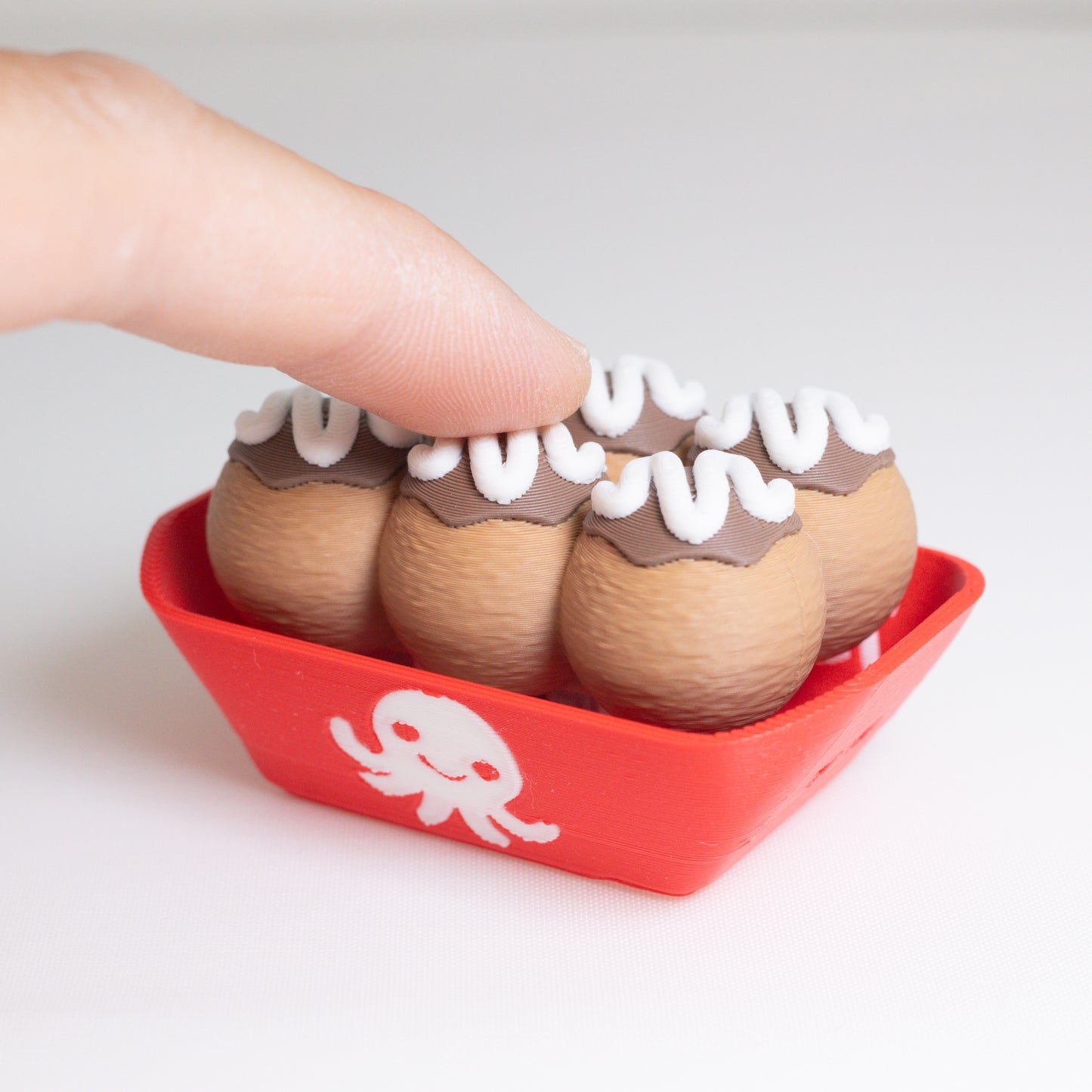 Takoyaki Clicker Keychain