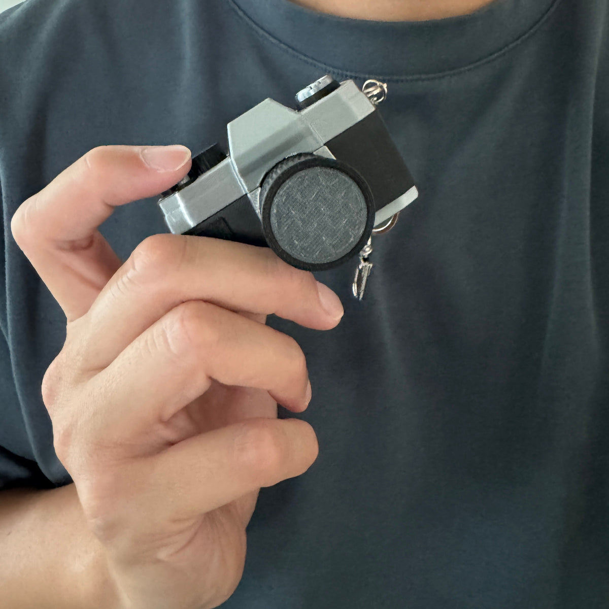 Vintage Camera Clicker Keychain