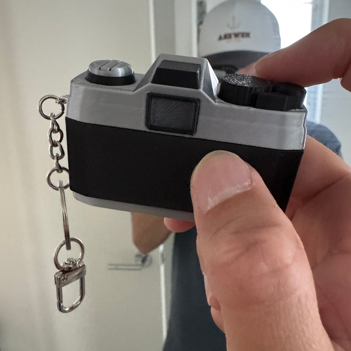 Vintage Camera Clicker Keychain