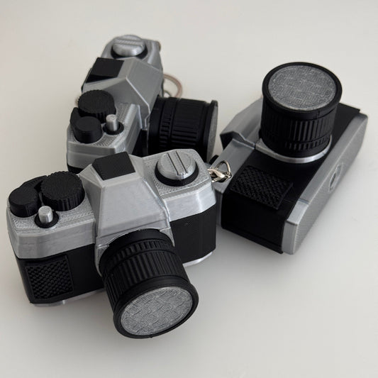 Vintage Camera Clicker Keychain