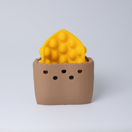 Bubble Waffle Clicker Keychain