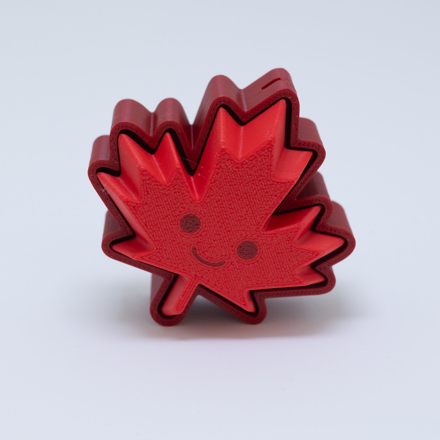 Maple Leaf Clicker Keychain
