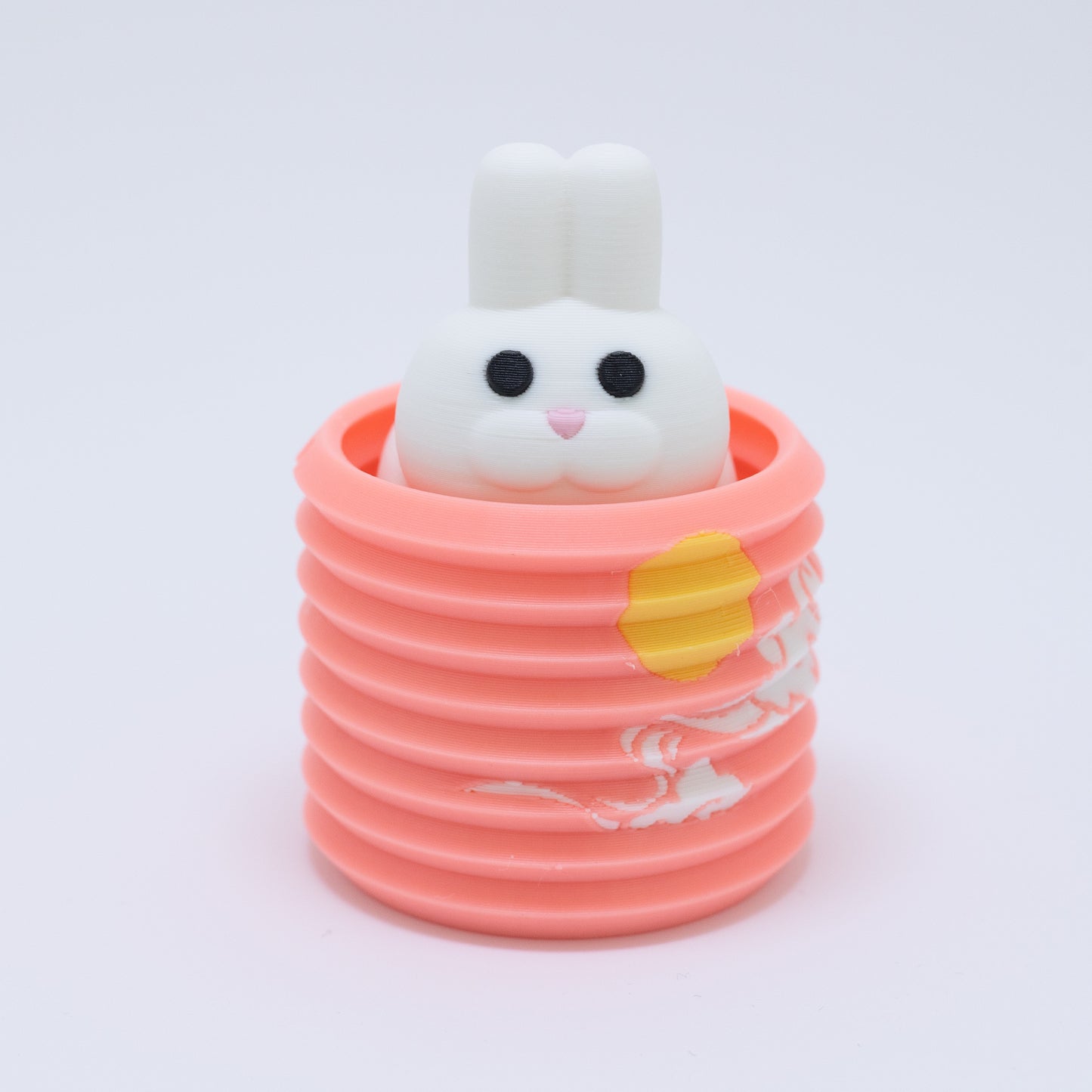 Bunny Lantern Clicker Keychain