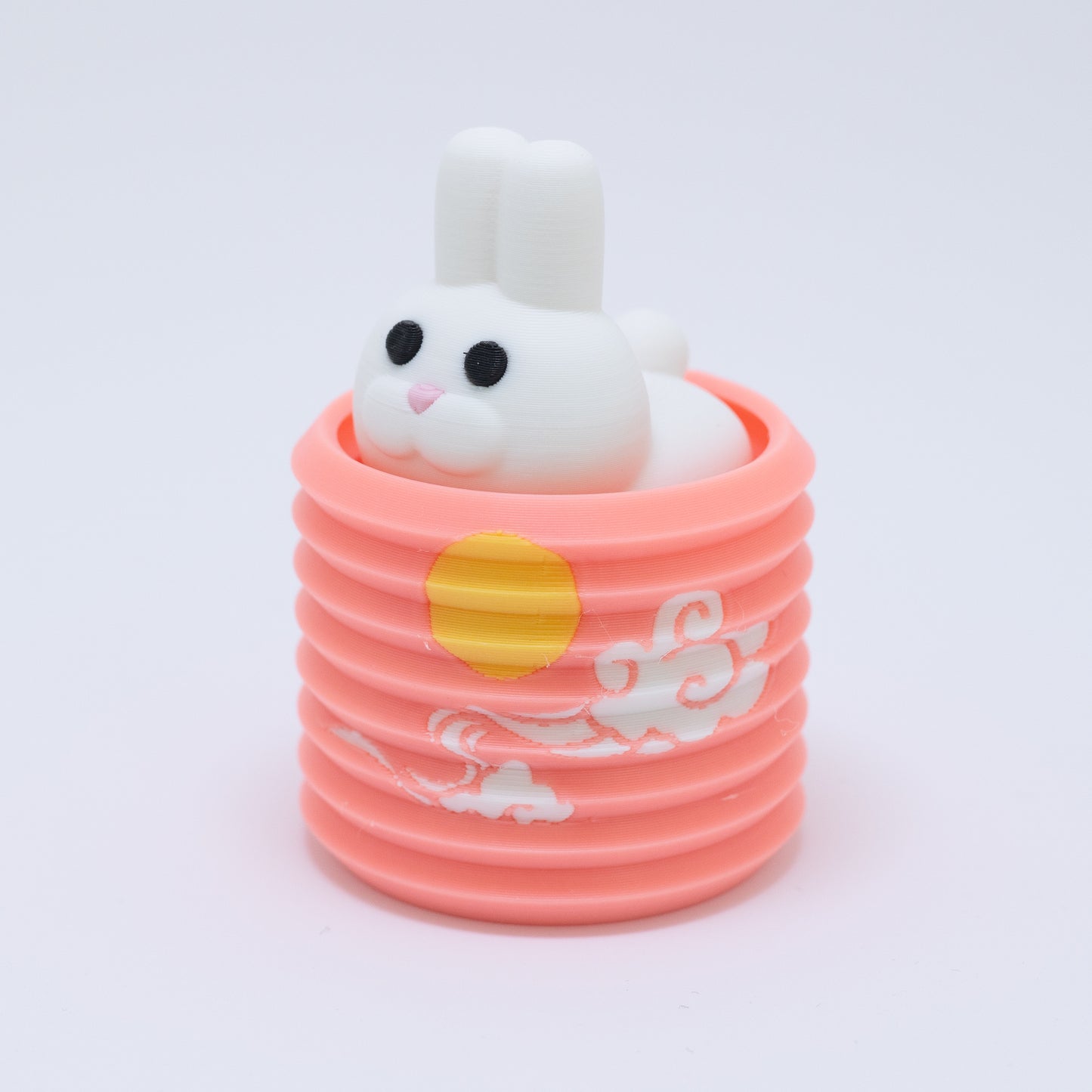 Bunny Lantern Clicker Keychain