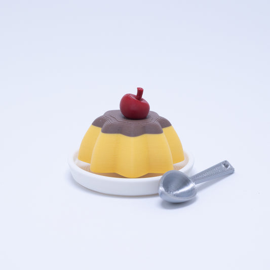 Flan Clicker Keychain