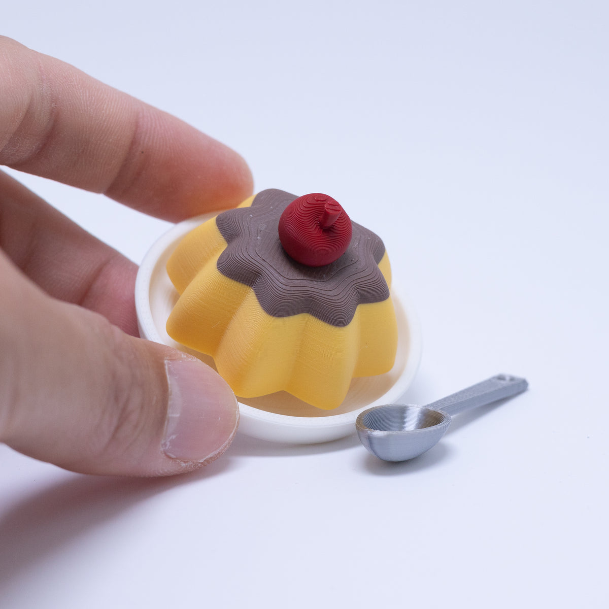 Flan Clicker Keychain