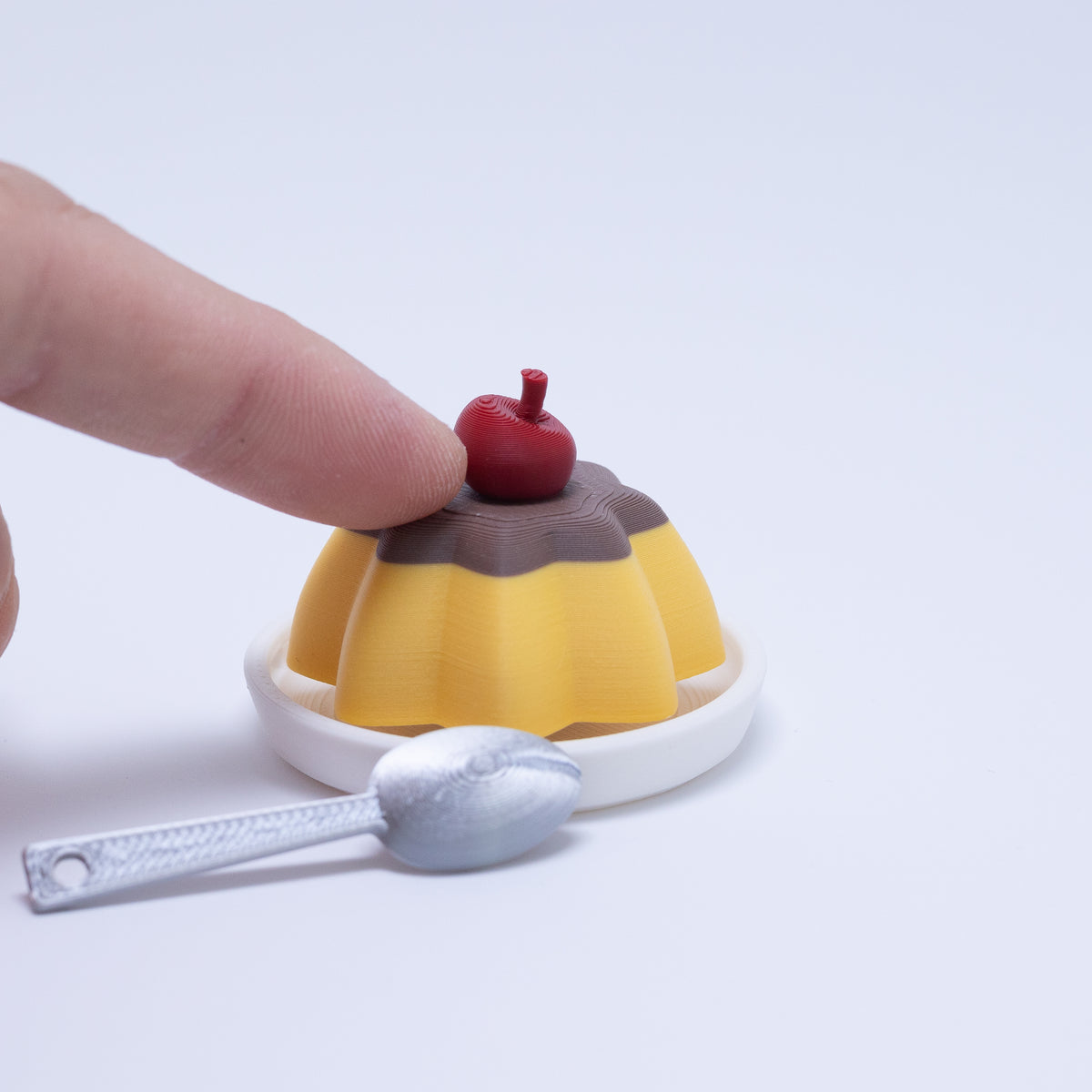Flan Clicker Keychain