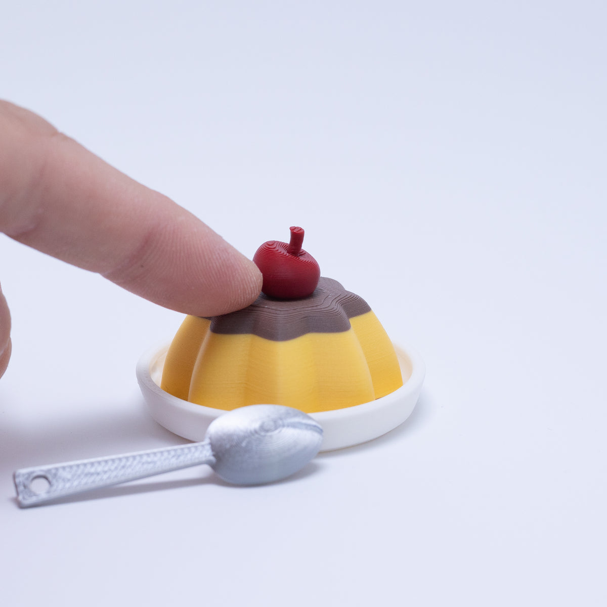 Flan Clicker Keychain