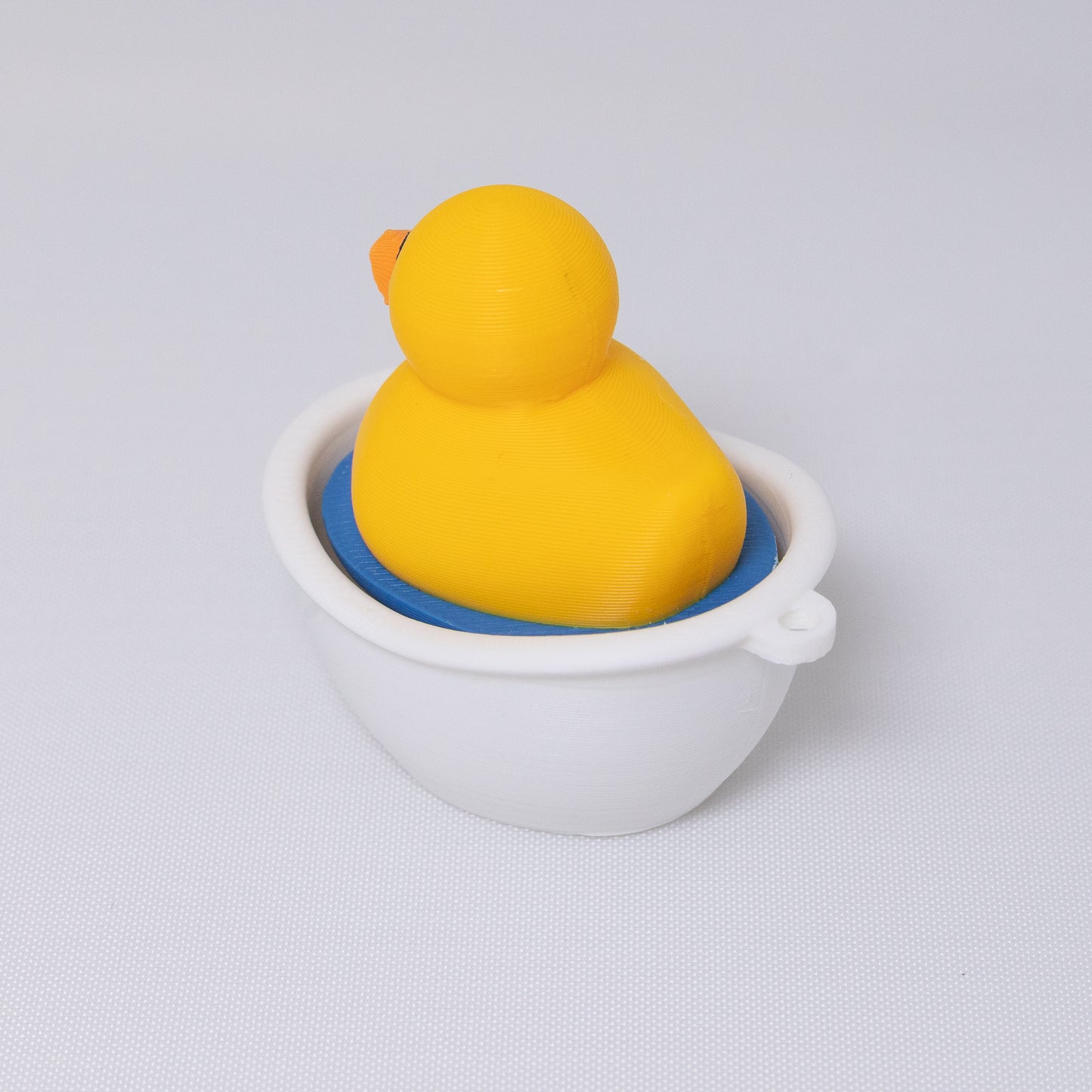Bath Duck Clicker Keychain