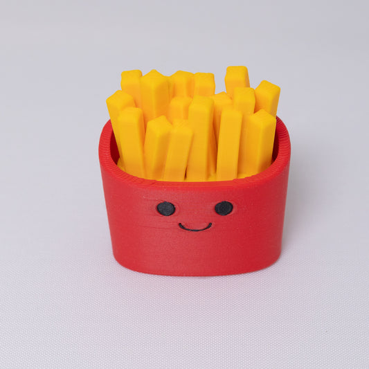 French Fries Clicker Keychain