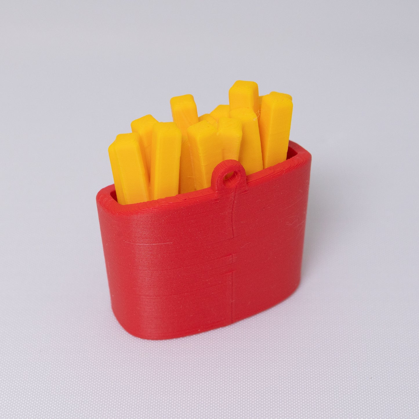 French Fries Clicker Keychain