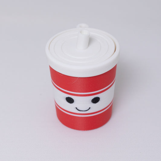 Soft Drink Clicker Keychain
