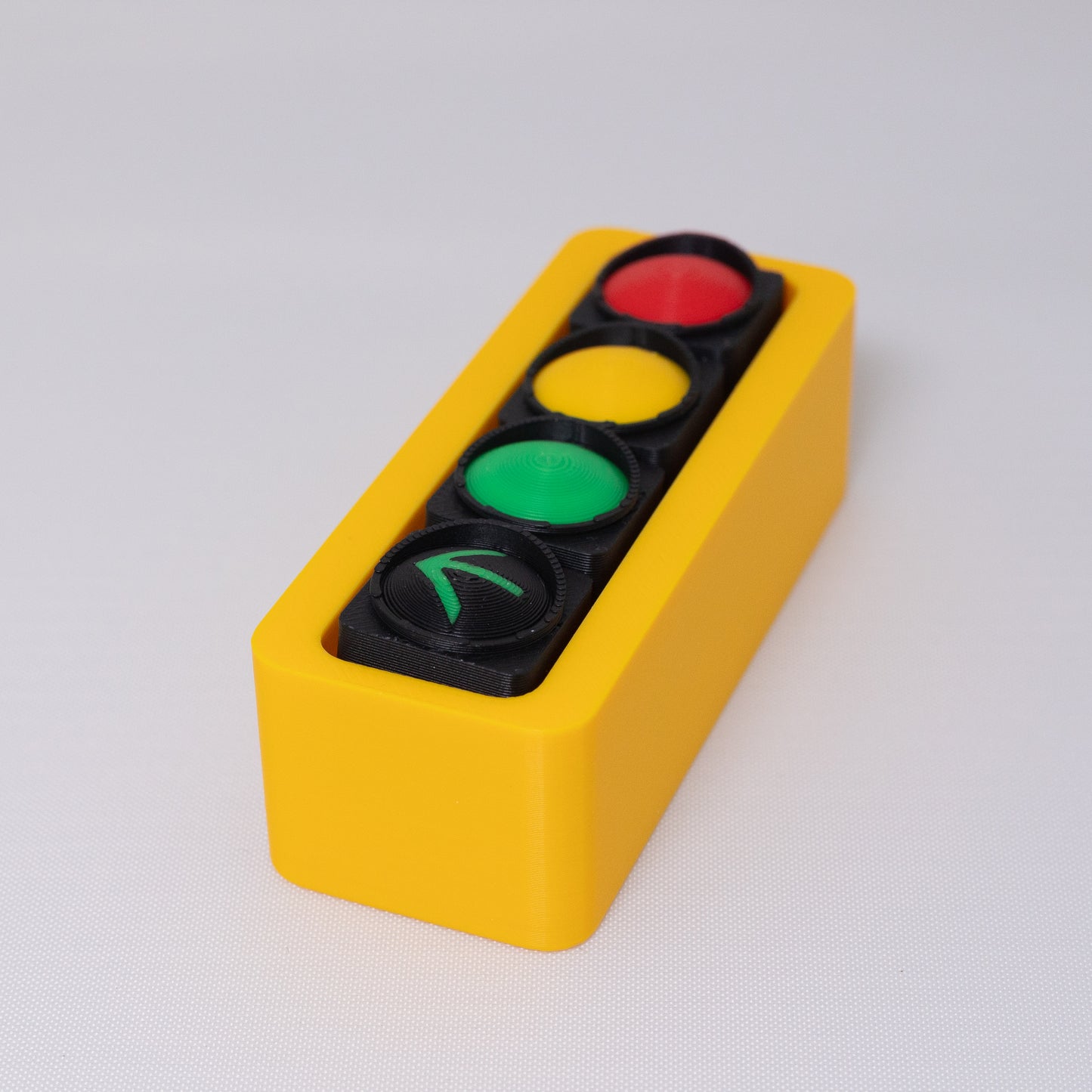 Traffic Light Clicker Keychain - BC Version with Left Turn Signal
