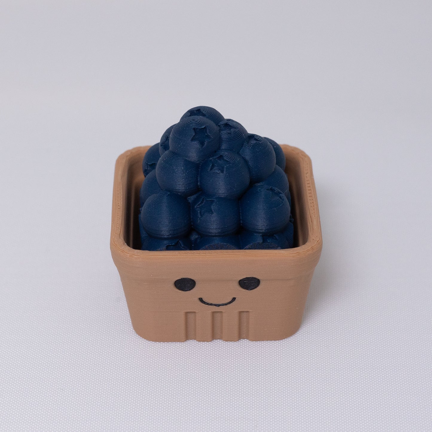 Blueberry Basket Clicker Keychain