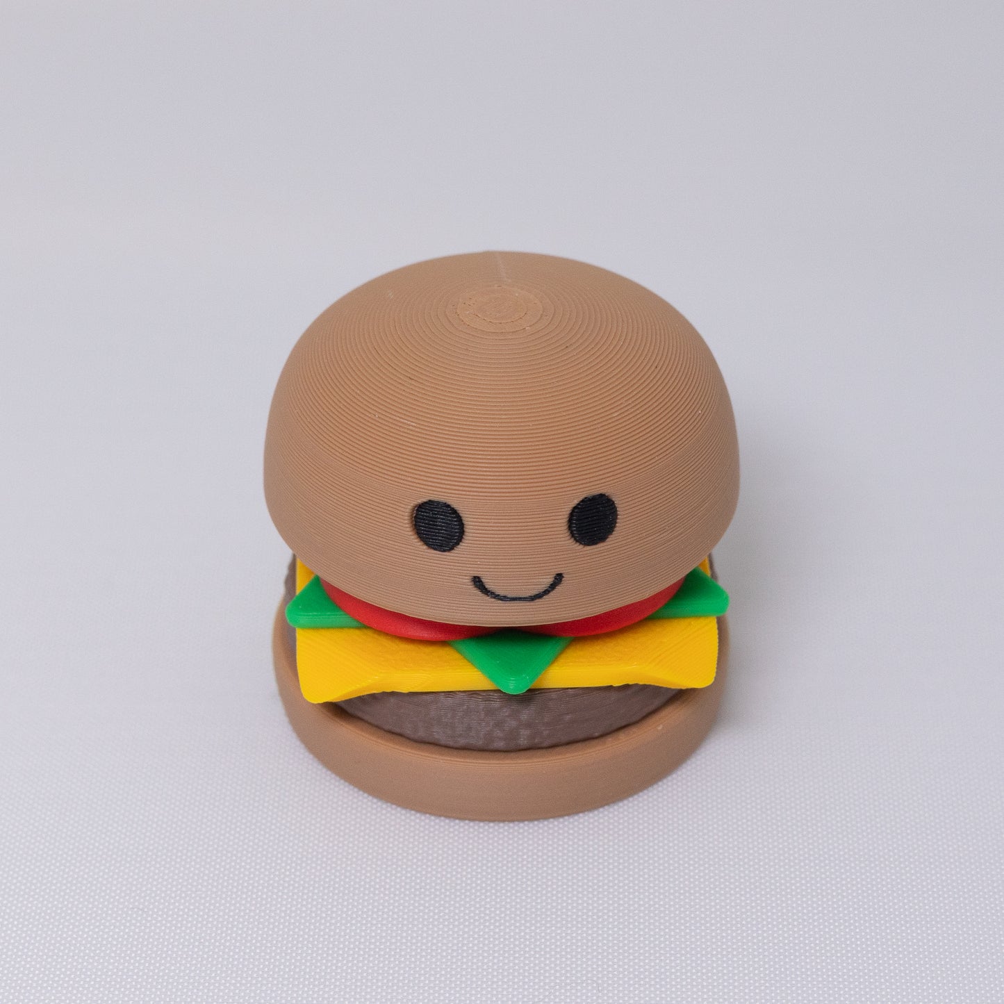 Burger Clicker Keychain