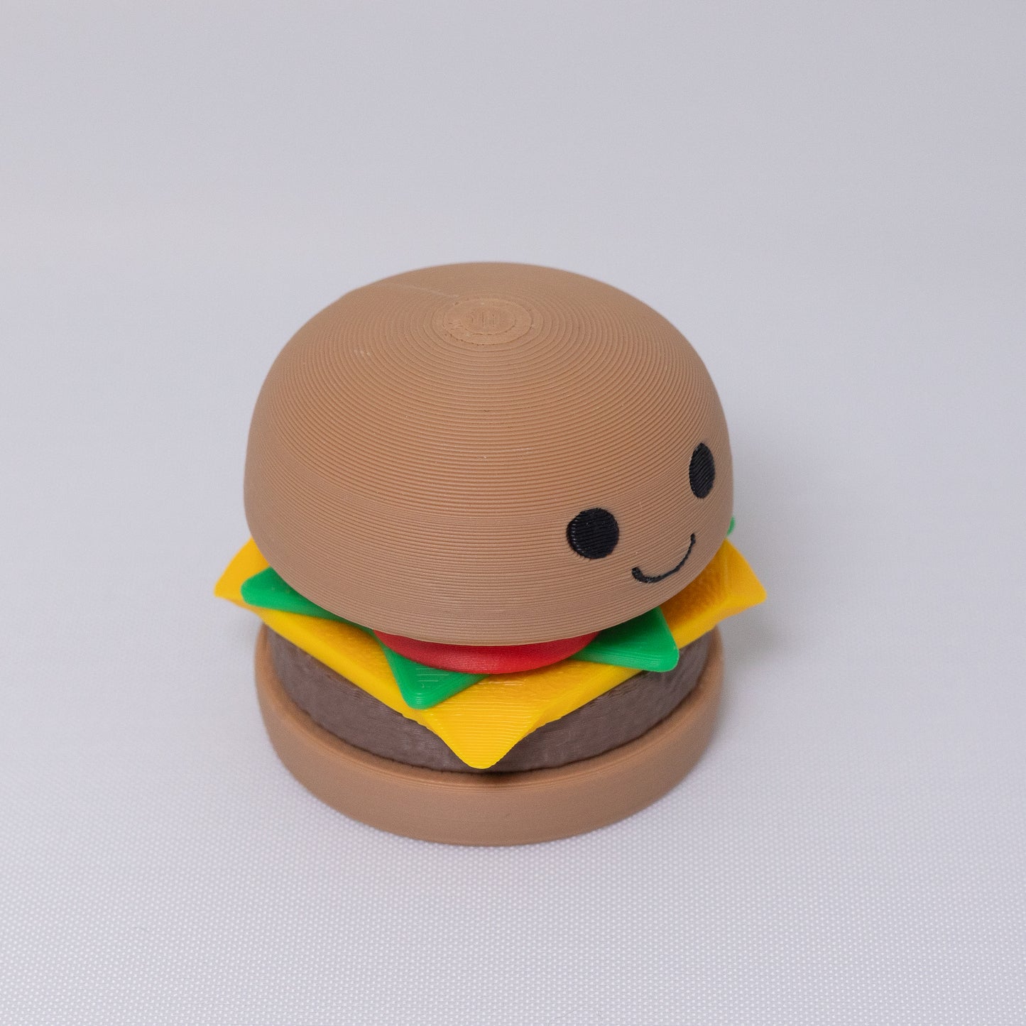 Burger Clicker Keychain