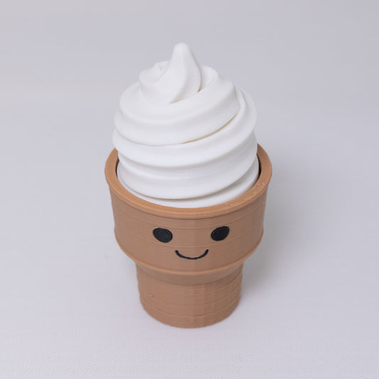 Ice-Cream Clicker Keychain