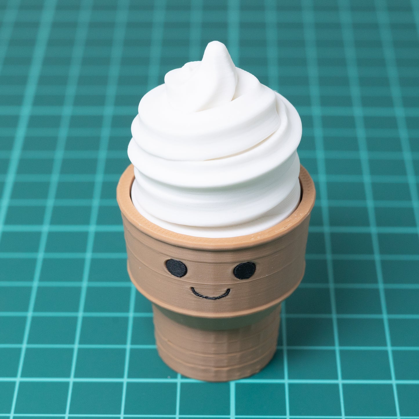 Ice-Cream Clicker Keychain