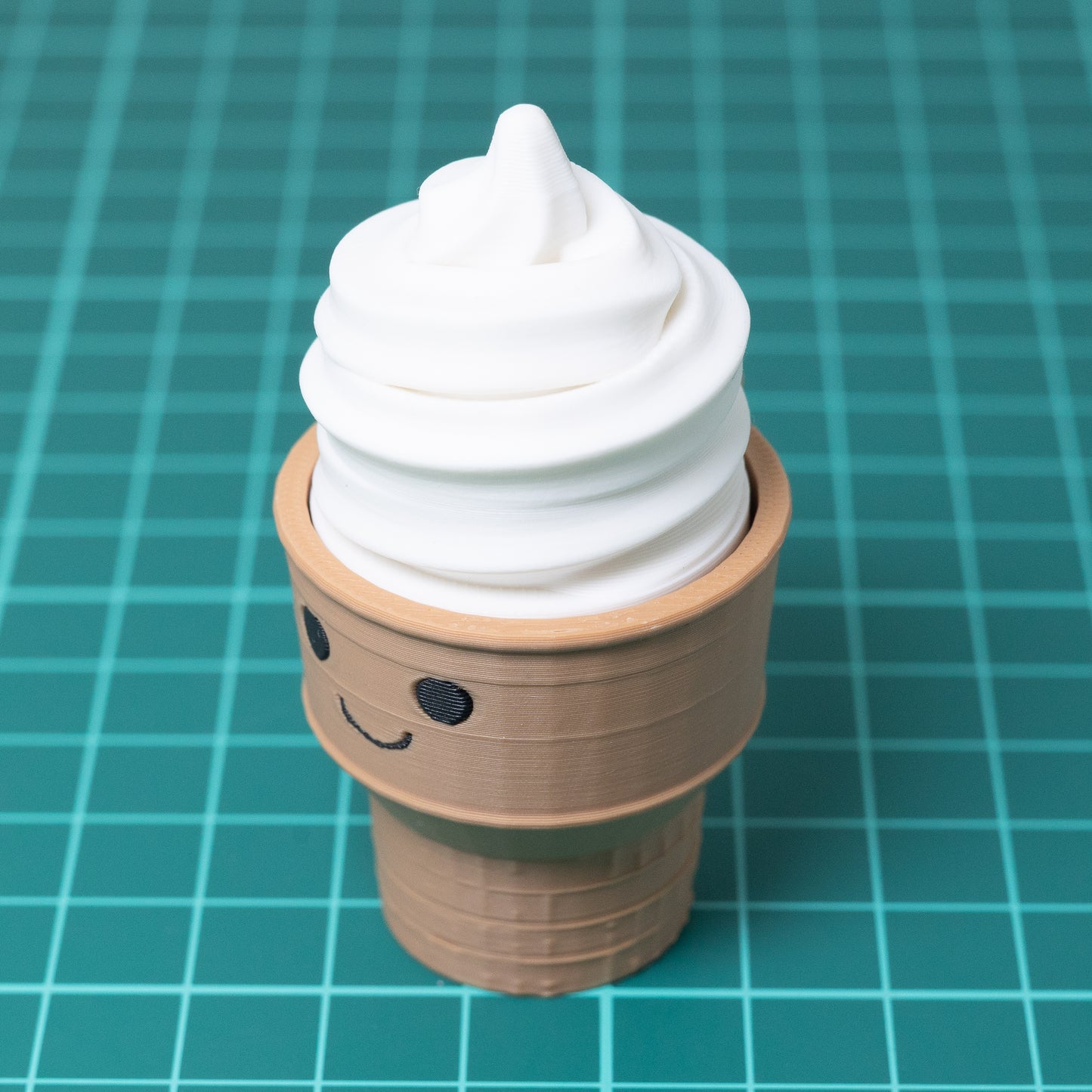 Ice-Cream Clicker Keychain