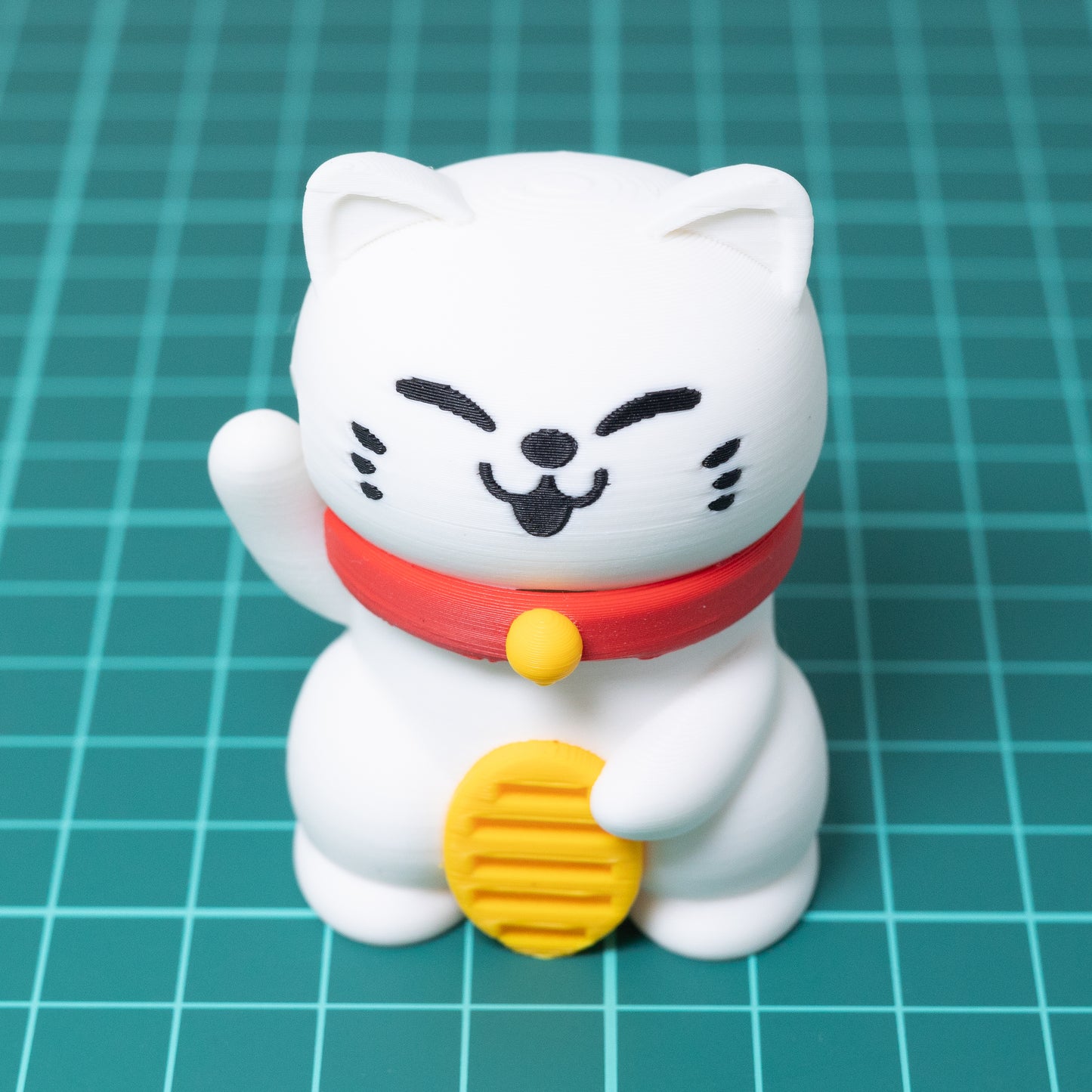 Lucky Cat Clicker Trinket