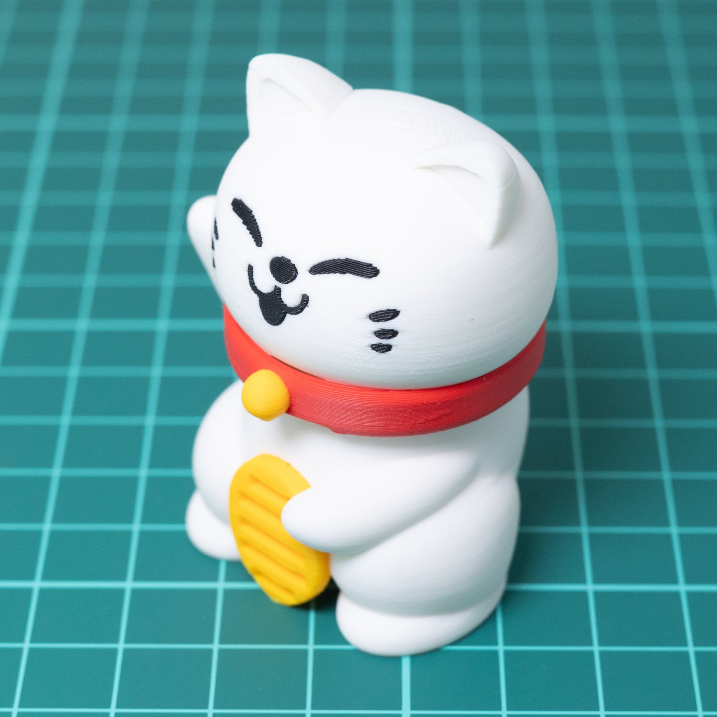 Lucky Cat Clicker Trinket