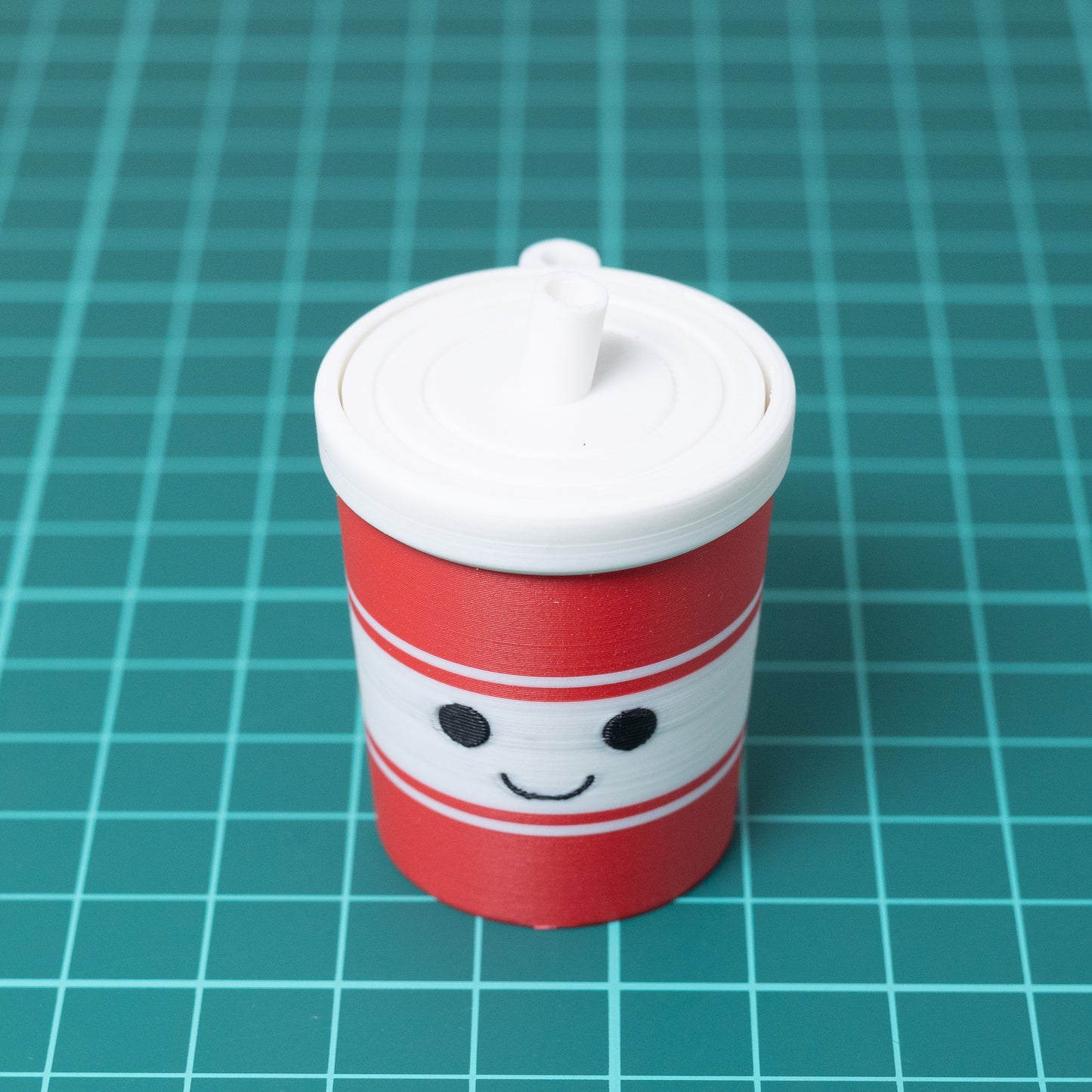Soft Drink Clicker Keychain