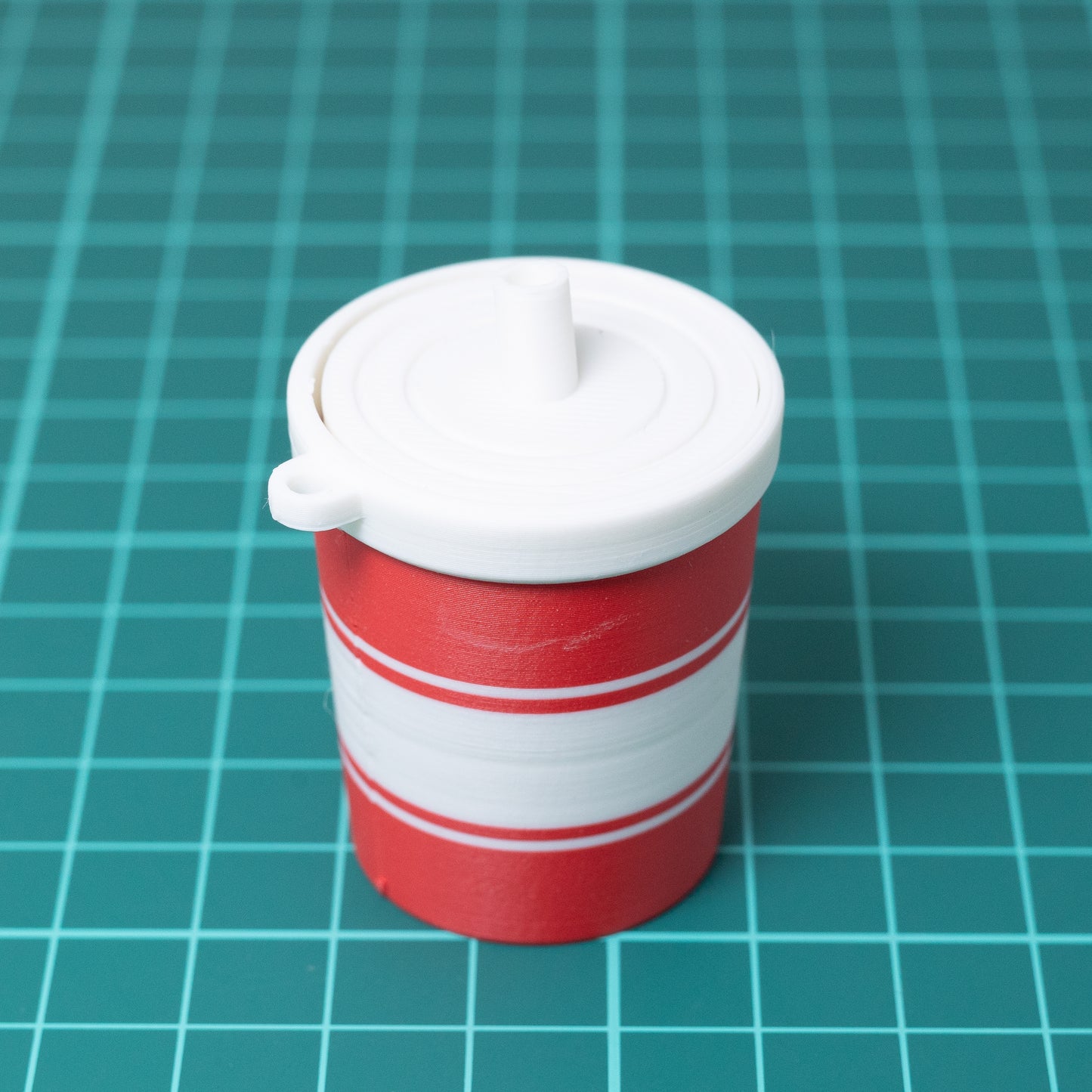 Soft Drink Clicker Keychain