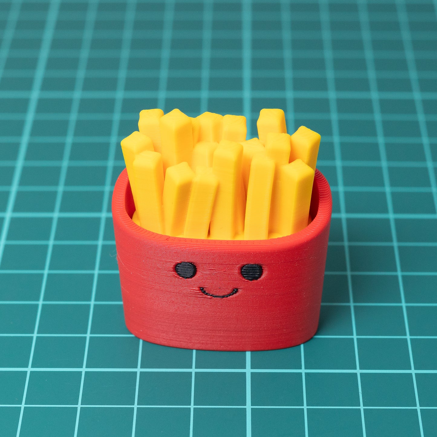 French Fries Clicker Keychain