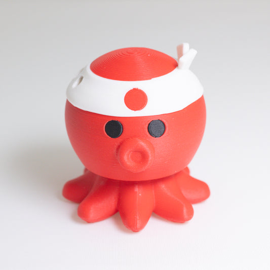 Octopus Clicker Keychain