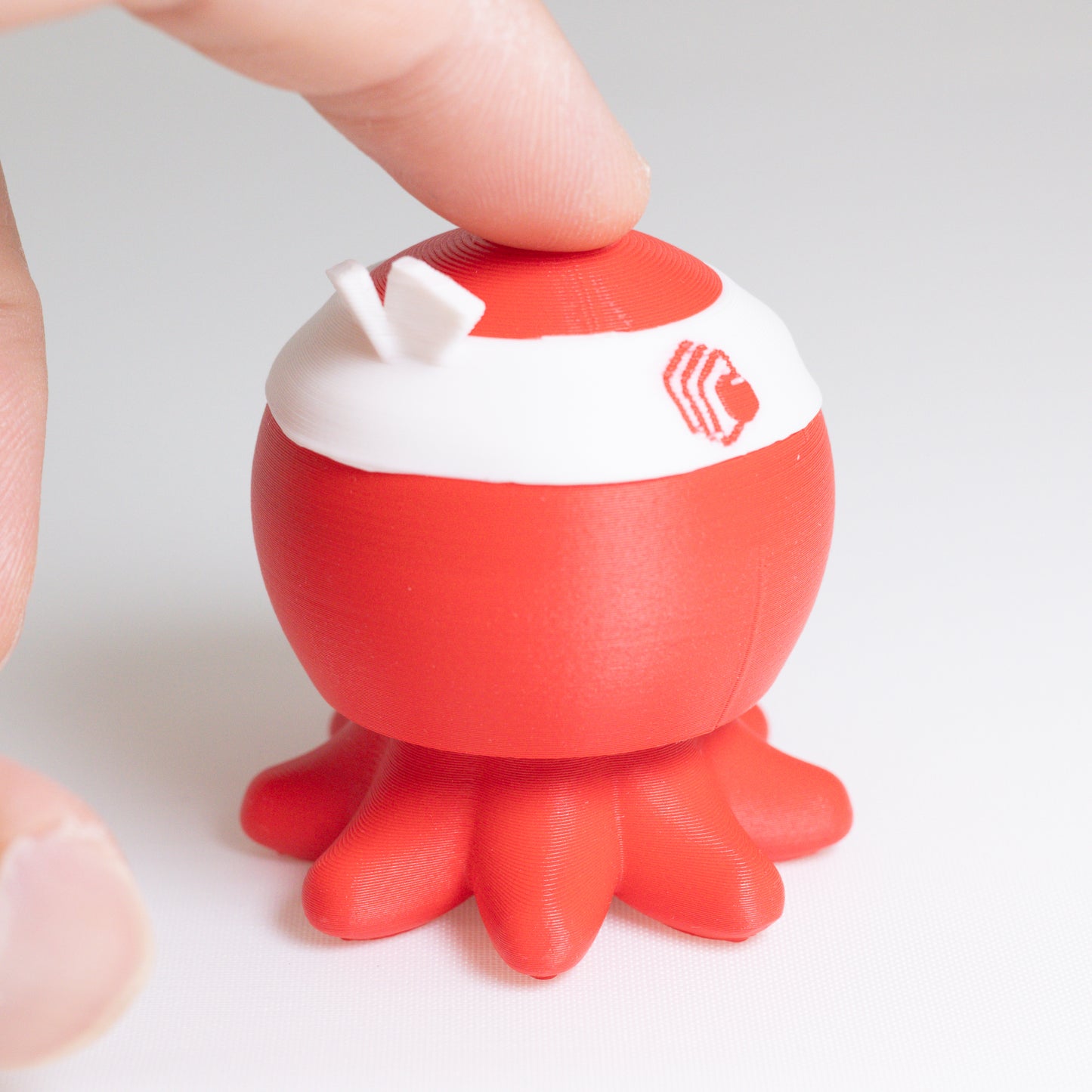 Octopus Clicker Keychain