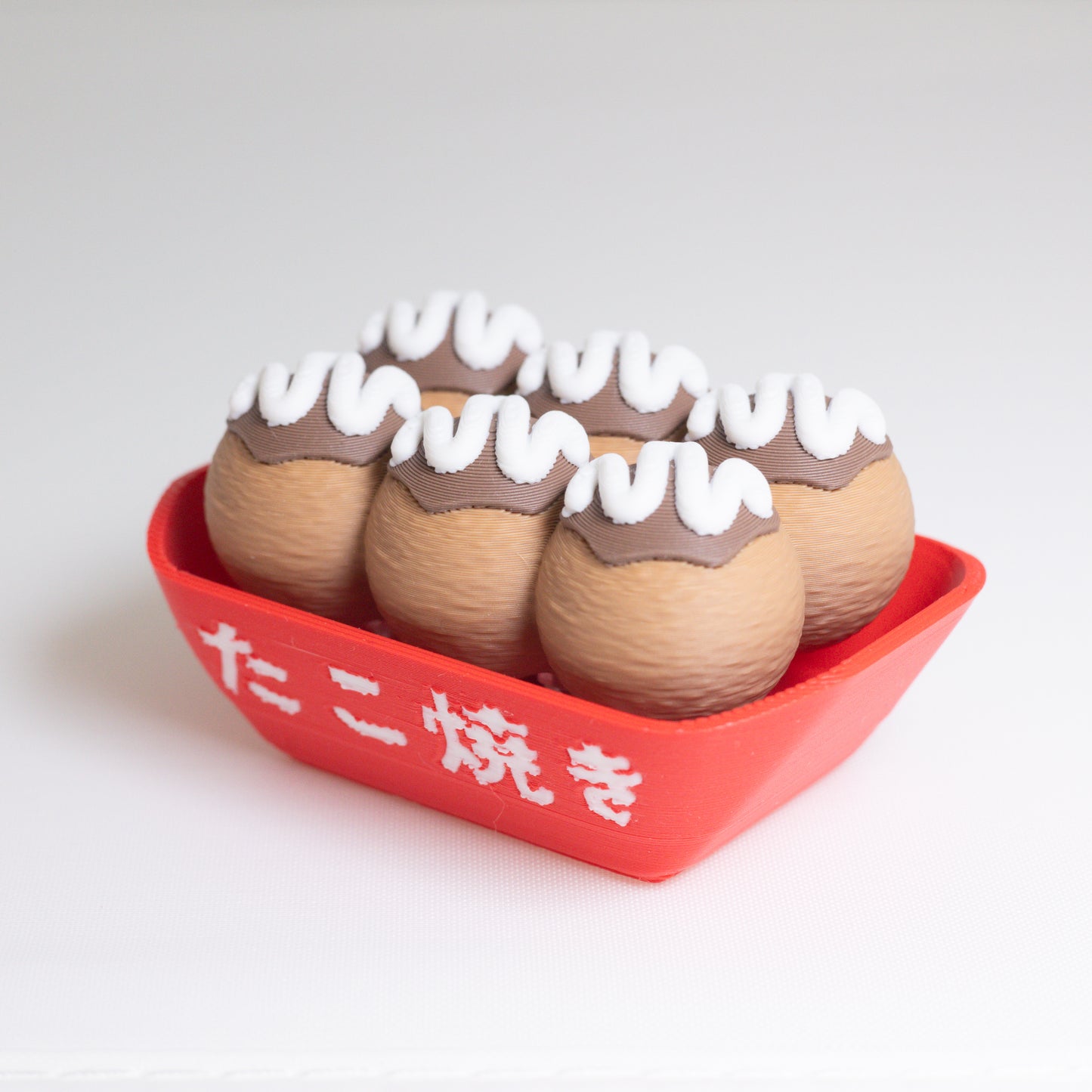 Takoyaki Clicker Keychain