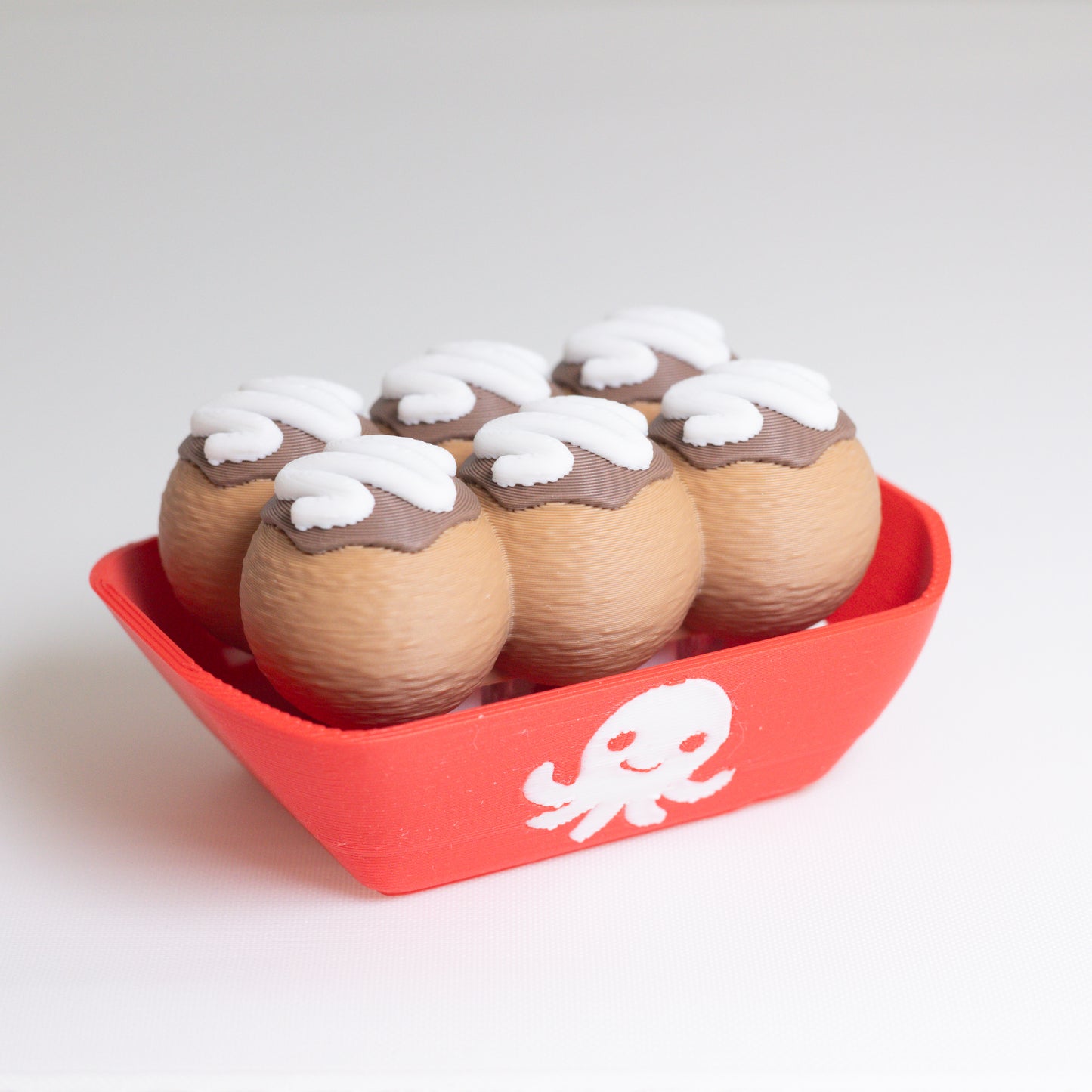 Takoyaki Clicker Keychain