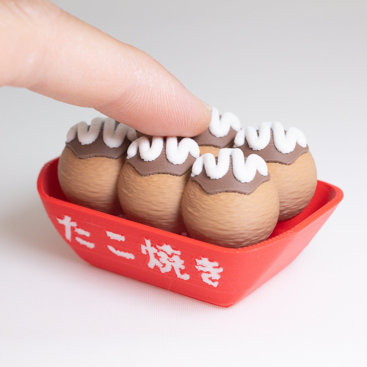 Takoyaki Clicker Keychain